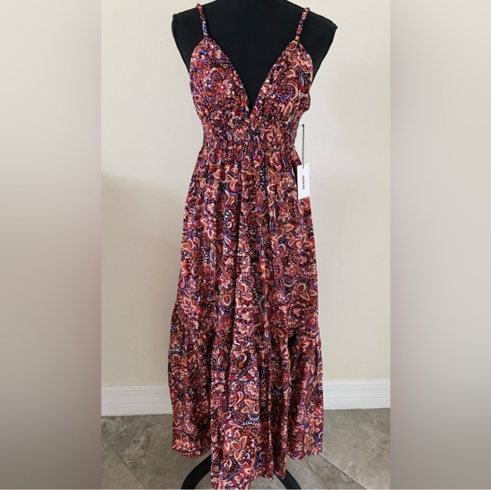 Jason Wu Cutout Floral Maxi Dress